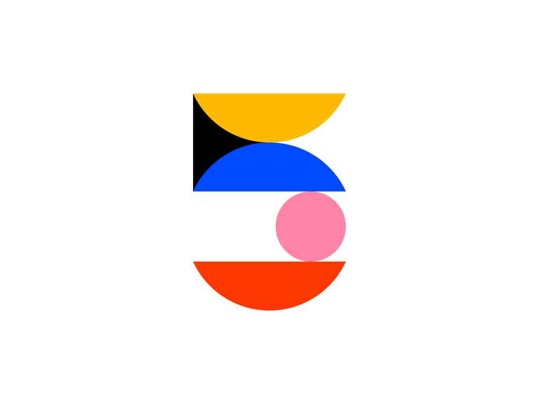 10 Geometric Logo Design Inspirations for Brand Identity Design