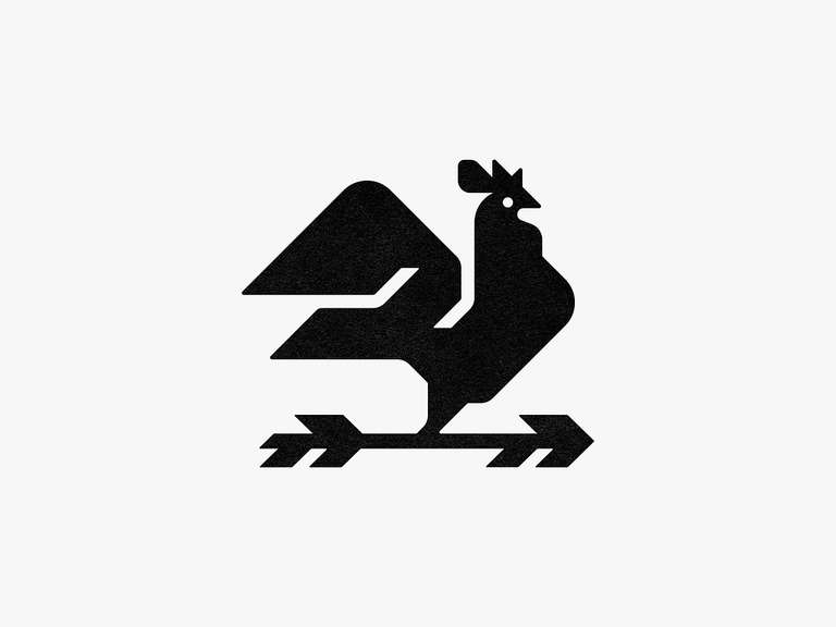10 Rooster Logo Design Inspirations for Brand Identity Design