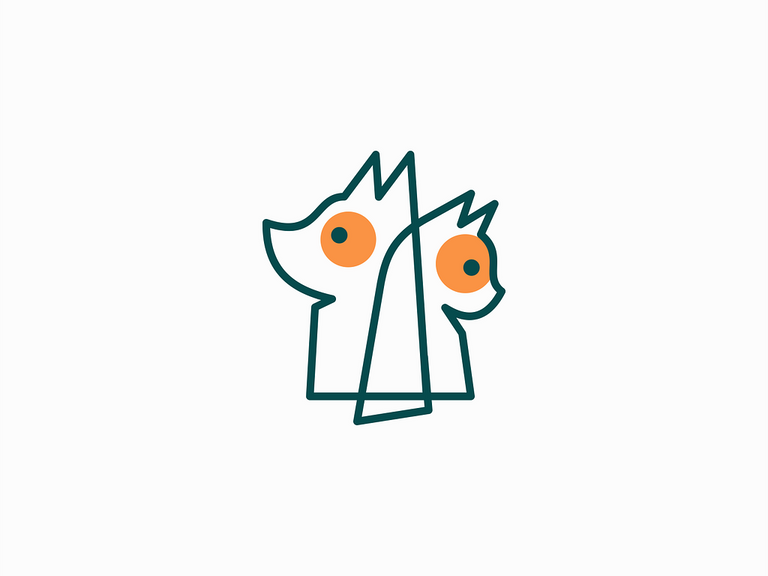 10 Cat and Dog Logo Design Inspirations for Brand Identity Design
