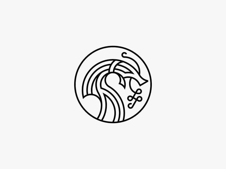 10 Dragon Logo Design Inspirations for Brand Identity Design
