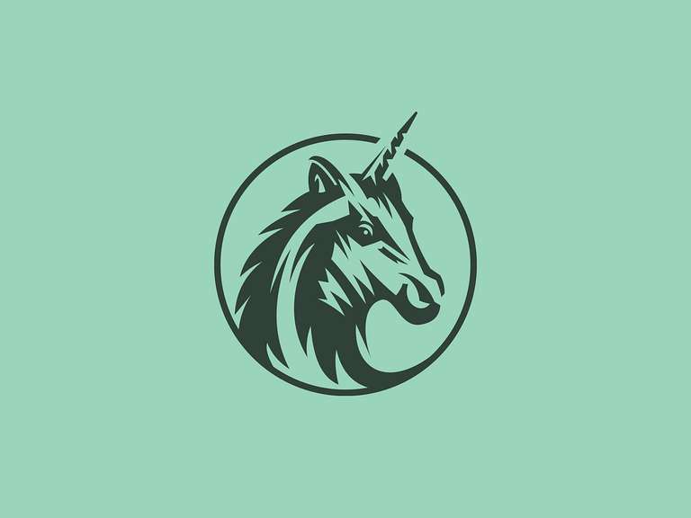 10 Unicorn Logo Design Inspirations for Brand Identity Design
