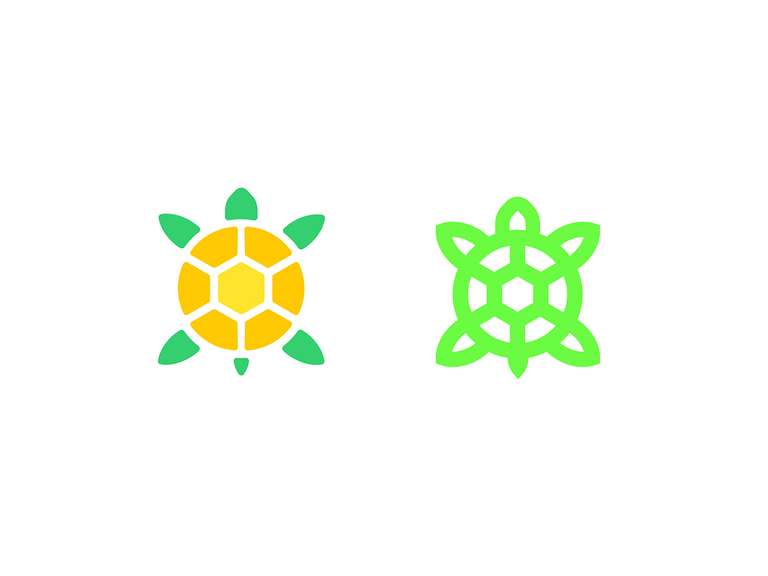10 Turtle Logo Design Inspirations for Brand Identity Design