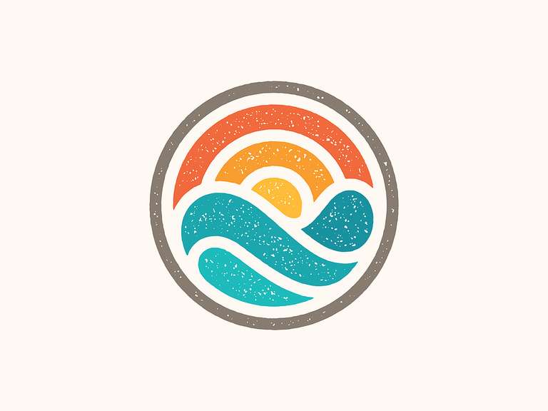 10 Wave Logo Design Inspirations for Brand Identity Design