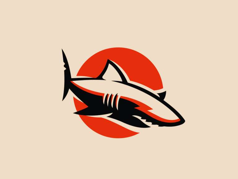 10 Shark Logo Design Inspirations for Brand Identity Design