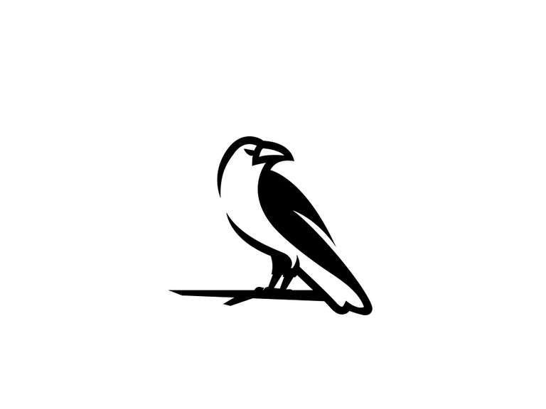 10 Crow Logo Design Inspirations for Brand Identity Design