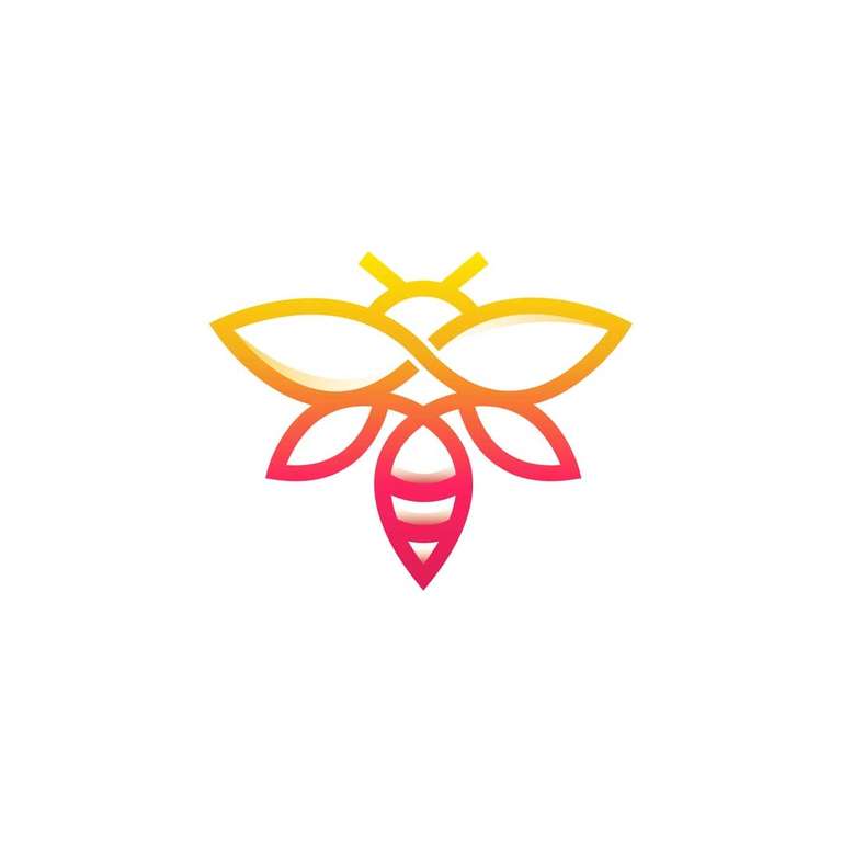 10 Bee Logo Design Inspirations for Brand Identity Design